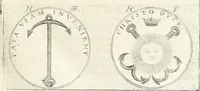 An illustration from Symbola diuina & humana pontificum, imperatorum, regum (1652)