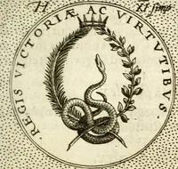 An illustration from Symbola diuina & humana pontificum, imperatorum, regum (1601)