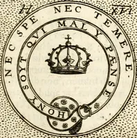 An illustration from Symbola diuina & humana pontificum, imperatorum, regum (1601)