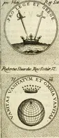 An illustration from Symbola diuina & humana pontificum, imperatorum, regum (1601)