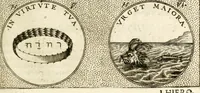 An illustration from Symbola diuina & humana pontificum, imperatorum, regum (1601)