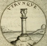 An illustration from Symbola diuina & humana pontificum, imperatorum, regum (1601)