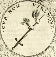 An illustration from Symbola diuina & humana pontificum, imperatorum, regum (1601)