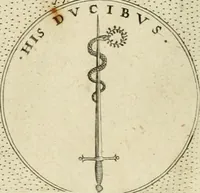 An illustration from Symbola diuina & humana pontificum, imperatorum, regum (1601)