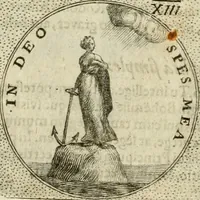An illustration from Symbola diuina & humana pontificum, imperatorum, regum (1601)