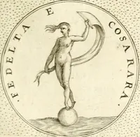 An illustration from Symbola diuina & humana pontificum, imperatorum, regum (1601)