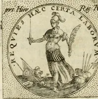 An illustration from Symbola diuina & humana pontificum, imperatorum, regum (1601)