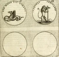 An illustration from Symbola diuina & humana pontificum, imperatorum, regum (1601)