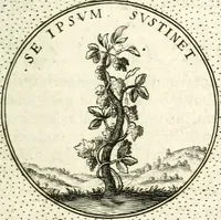 An illustration from Symbola diuina & humana pontificum, imperatorum, regum (1601)