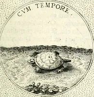 An illustration from Symbola diuina & humana pontificum, imperatorum, regum (1601)