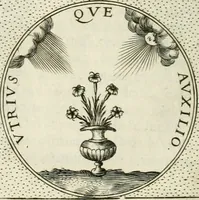 An illustration from Symbola diuina & humana pontificum, imperatorum, regum (1601)