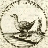 An illustration from Symbola diuina & humana pontificum, imperatorum, regum (1601)