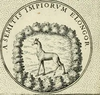 An illustration from Symbola diuina & humana pontificum, imperatorum, regum (1601)