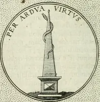 An illustration from Symbola diuina & humana pontificum, imperatorum, regum (1601)