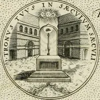 An illustration from Symbola diuina & humana pontificum, imperatorum, regum (1601)