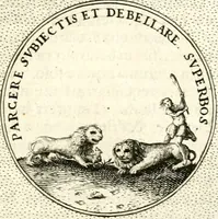 An illustration from Symbola diuina & humana pontificum, imperatorum, regum (1601)