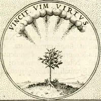 An illustration from Symbola diuina & humana pontificum, imperatorum, regum (1601)