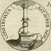 An illustration from Symbola diuina & humana pontificum, imperatorum, regum (1601)