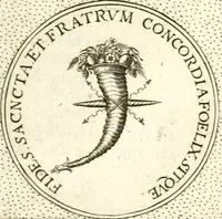 An illustration from Symbola diuina & humana pontificum, imperatorum, regum (1601)