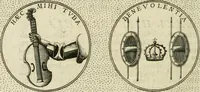 An illustration from Symbola diuina & humana pontificum, imperatorum, regum (1601)