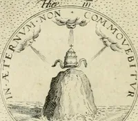 An illustration from Symbola diuina & humana pontificum, imperatorum, regum (1601)