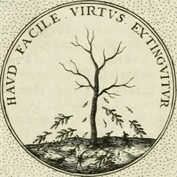 An illustration from Symbola diuina & humana pontificum, imperatorum, regum (1601)