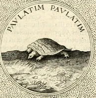 An illustration from Symbola diuina & humana pontificum, imperatorum, regum (1601)