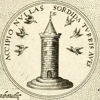 An illustration from Symbola diuina & humana pontificum, imperatorum, regum (1601)