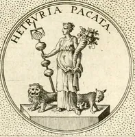 An illustration from Symbola diuina & humana pontificum, imperatorum, regum (1601)