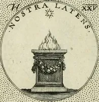 An illustration from Symbola diuina & humana pontificum, imperatorum, regum (1601)