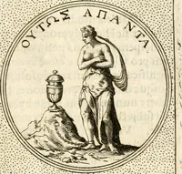 An illustration from Symbola diuina & humana pontificum, imperatorum, regum (1601)