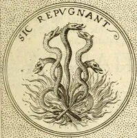 An illustration from Symbola diuina & humana pontificum, imperatorum, regum (1601)
