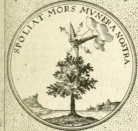 An illustration from Symbola diuina & humana pontificum, imperatorum, regum (1601)