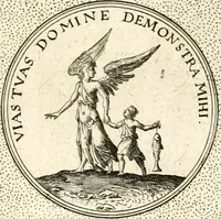An illustration from Symbola diuina & humana pontificum, imperatorum, regum (1601)