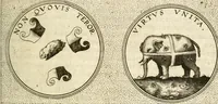 An illustration from Symbola diuina & humana pontificum, imperatorum, regum (1601)