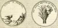 An illustration from Symbola diuina & humana pontificum, imperatorum, regum (1601)