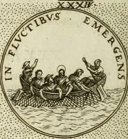 An illustration from Symbola diuina & humana pontificum, imperatorum, regum (1601)