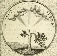 An illustration from Symbola diuina & humana pontificum, imperatorum, regum (1601)