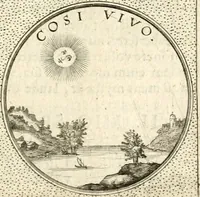 An illustration from Symbola diuina & humana pontificum, imperatorum, regum (1601)