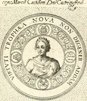 An illustration from Symbola diuina & humana pontificum, imperatorum, regum (1601)