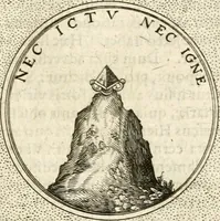 An illustration from Symbola diuina & humana pontificum, imperatorum, regum (1601)