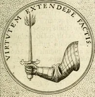 An illustration from Symbola diuina & humana pontificum, imperatorum, regum (1601)