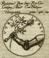 An illustration from Symbola diuina & humana pontificum, imperatorum, regum (1601)