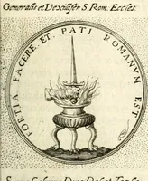 An illustration from Symbola diuina & humana pontificum, imperatorum, regum (1601)