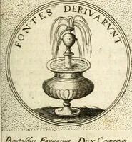 An illustration from Symbola diuina & humana pontificum, imperatorum, regum (1601)