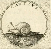 An illustration from Symbola diuina & humana pontificum, imperatorum, regum (1601)