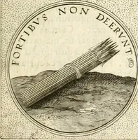 An illustration from Symbola diuina & humana pontificum, imperatorum, regum (1601)
