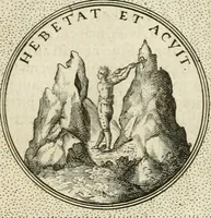 An illustration from Symbola diuina & humana pontificum, imperatorum, regum (1601)