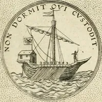 An illustration from Symbola diuina & humana pontificum, imperatorum, regum (1601)