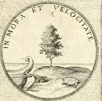 An illustration from Symbola diuina & humana pontificum, imperatorum, regum (1601)